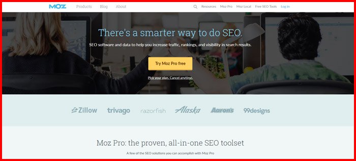 Moz screenshot