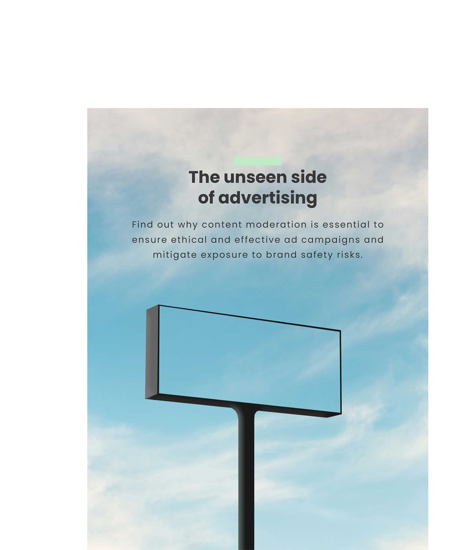 WebPurify The Unseen Side of Advertising: Safeguarding your Platform Against the Risks of Unchecked Ads eBook Cover